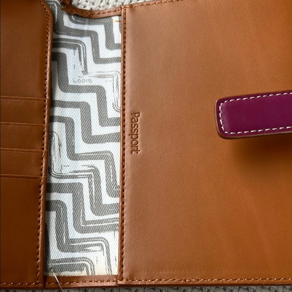 Lodis Purple Leather Notebook Cover - Picture 7 of 7